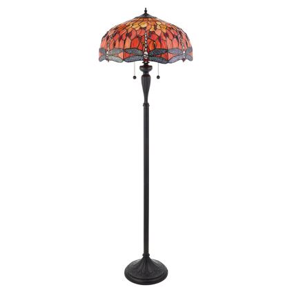 Endon 64070 - Stojací lampa DRAGONFLY 2xE27/60W/230V pr. 50 cm