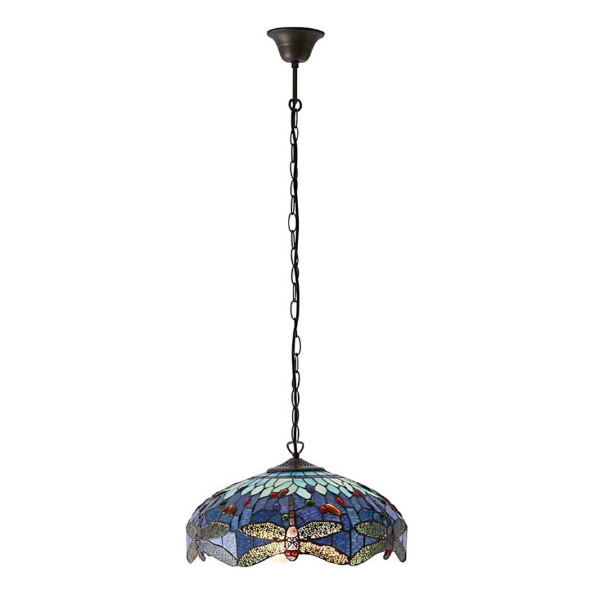 Endon 64080 - Lustr na řetězu DRAGONFLY 3xE27/60W/230V pr. 41 cm
