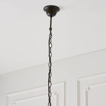 Endon 64081 - Lustr na řetězu Tiffany DRAGONFLY 3xE27/60W/230V pr. 41 cm