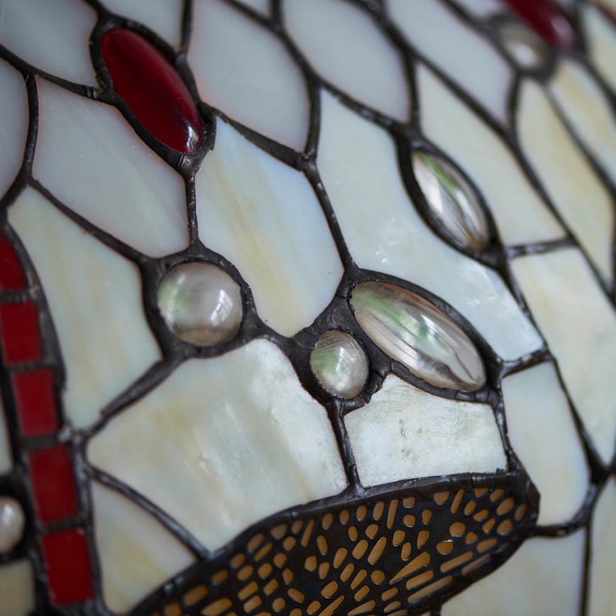 Endon 64085 - Stolní lampa Tiffany DRAGONFLY 2xE27/60W/230V pr. 41 cm