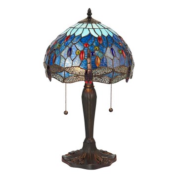 Endon 64090 - Stolní lampa DRAGONFLY 2xE27/60W/230V pr. 30 cm