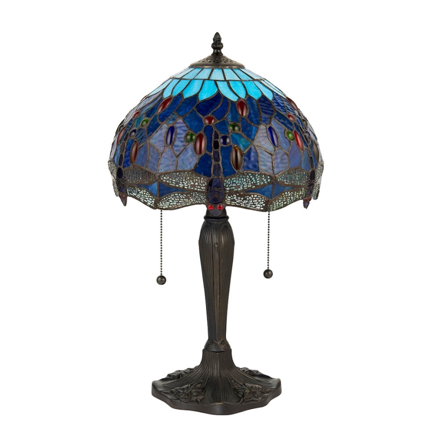 Endon 64090 - Stolní lampa DRAGONFLY 2xE27/60W/230V pr. 30 cm