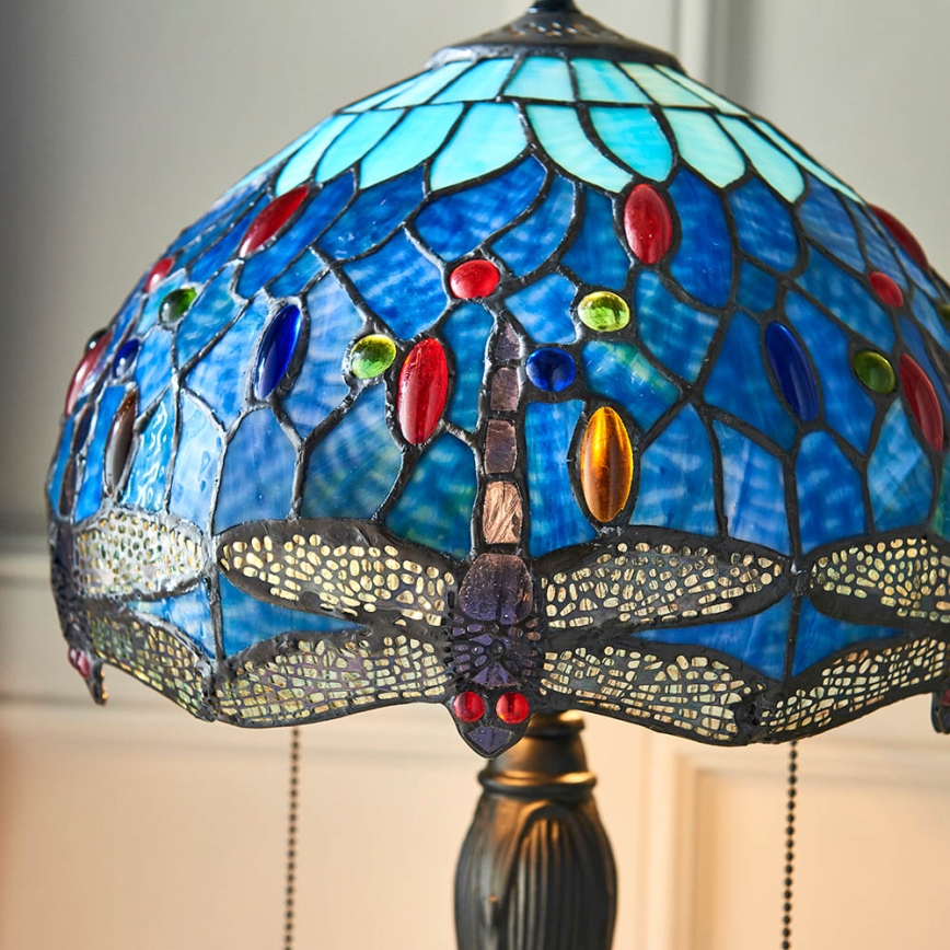 Endon 64090 - Stolní lampa DRAGONFLY 2xE27/60W/230V pr. 30 cm