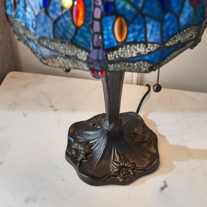Endon 64090 - Stolní lampa DRAGONFLY 2xE27/60W/230V pr. 30 cm