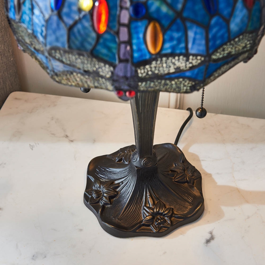 Endon 64090 - Stolní lampa DRAGONFLY 2xE27/60W/230V pr. 30 cm