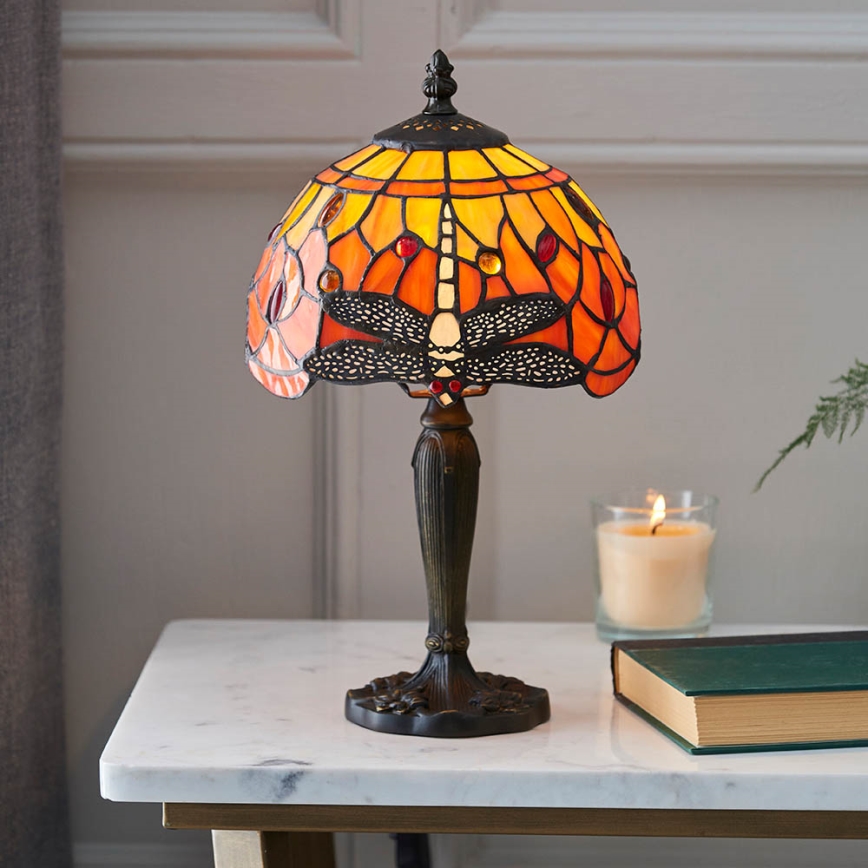 Endon 64091 - Stolní lampa DRAGONFLY 1xE14/40W/230V pr. 20 cm