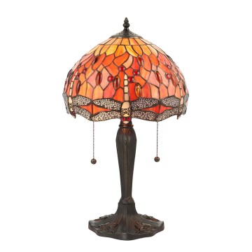 Endon 64092 - Stolní lampa DRAGONFLY 2xE27/60W/230V pr. 30 cm