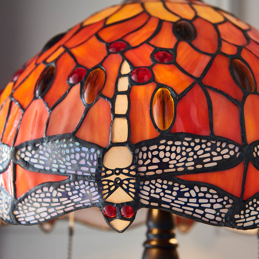 Endon 64092 - Stolní lampa DRAGONFLY 2xE27/60W/230V pr. 30 cm