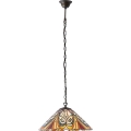 Endon 64162 - Lustr na řetězu HECTOR 1xE27/60W/230V pr. 40 cm