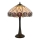 Endon 64177 - Stolní lampa Tiffany HUTCHINSON 1xE27/60W/230V pr. 40 cm