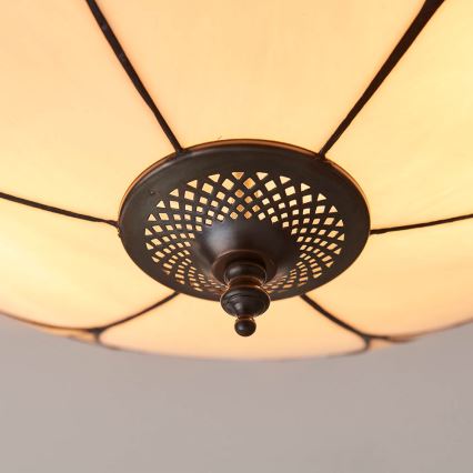 Endon 64182 - Stropní svítidlo Tiffany INGRAM 2xE27/60W/230V pr. 45 cm