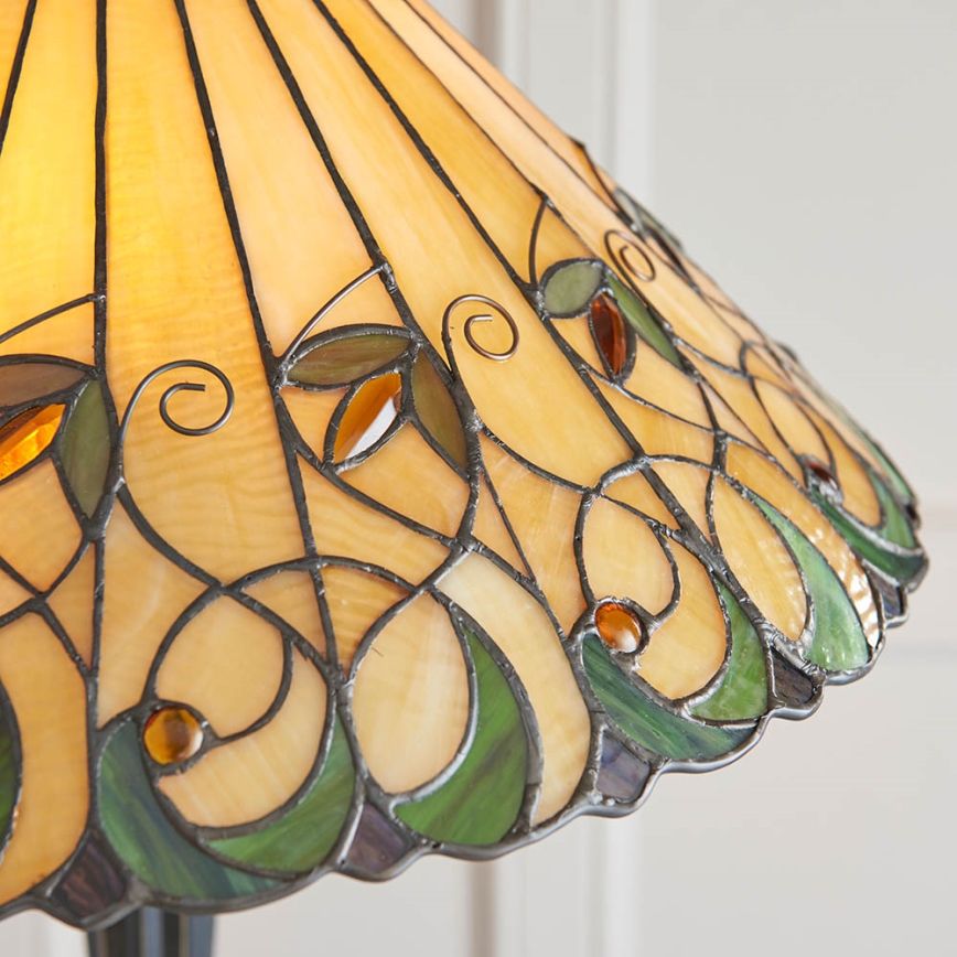 Endon 64192 - Stojací lampa JAMELIA 2xE27/60W/230V pr. 50 cm