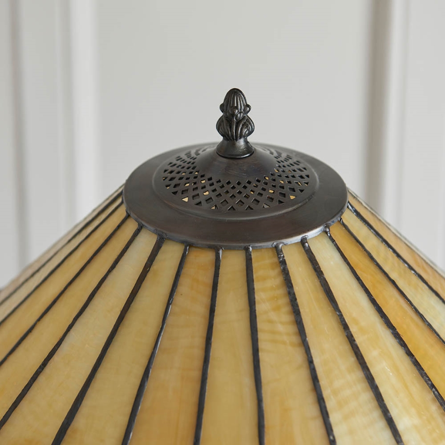 Endon 64192 - Stojací lampa Tiffany JAMELIA 2xE27/60W/230V pr. 50 cm