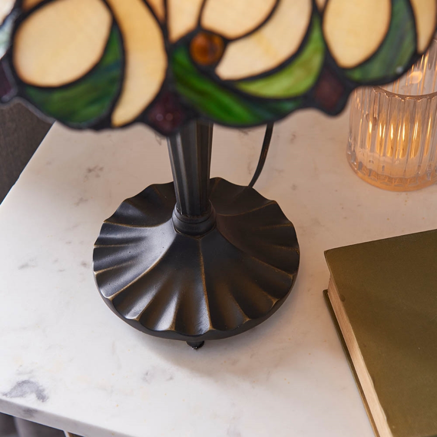 Endon 64195 - Stolní lampa Tiffany JAMELIA 1xE27/60W/230V pr. 31 cm