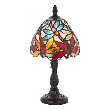Endon 64246 - Stolní lampa Tiffany LORETTE 1xE14/40W/230V pr. 15 cm