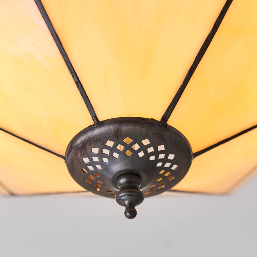 Endon 64284 - Stropní svítidlo Tiffany NEVADA 2xE27/60W/230V pr. 40 cm