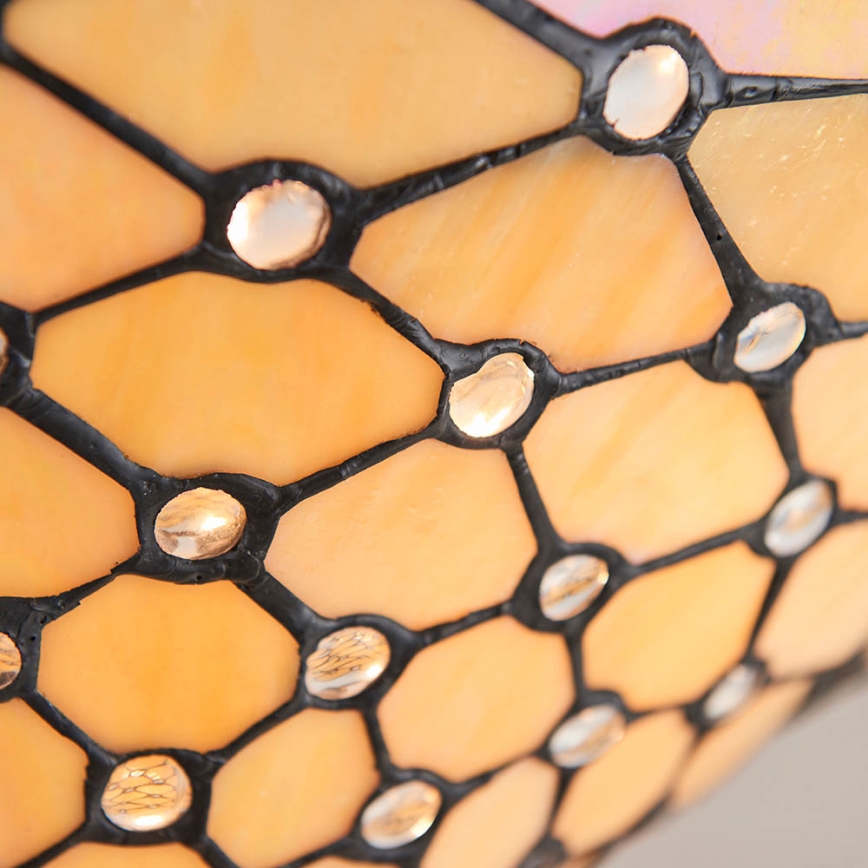 Endon 64300 - Přisazený lustr Tiffany PEARL 3xE27/60W/230V pr. 37 cm