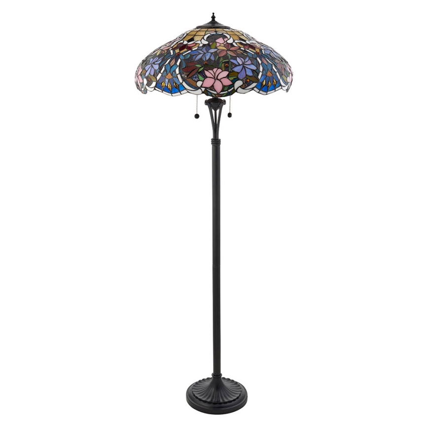Endon 64323 - Stojací lampa SULLIVAN 2xE27/60W/230V pr. 56 cm