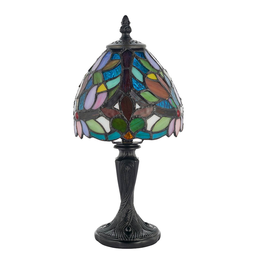 Endon 64331 - Stolní lampa Tiffany SYLVETTE 1xE14/40W/230V pr. 15 cm