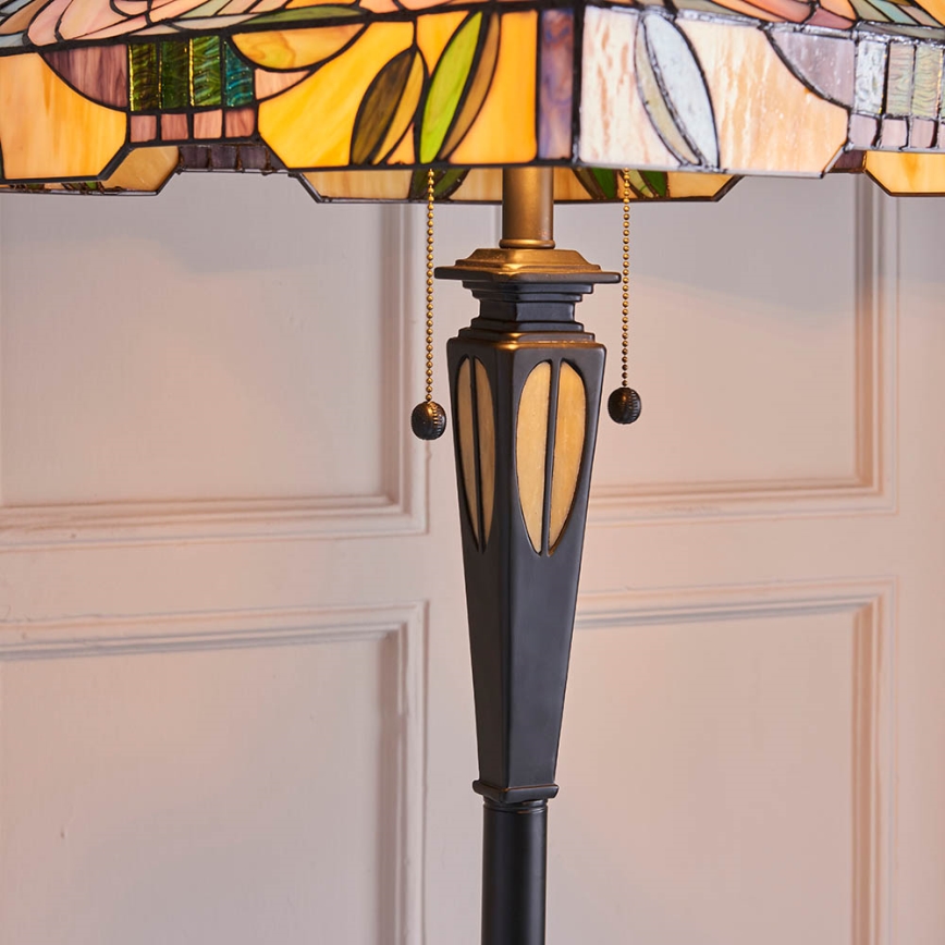 Endon 64383 - Stojací lampa WILLIOW 2xE27/60W/230V pr. 42,5 cm