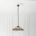 Endon 64385 - Lustr na řetězu Tiffany WILLOW 1xE27/60W/230V pr. 35 cm