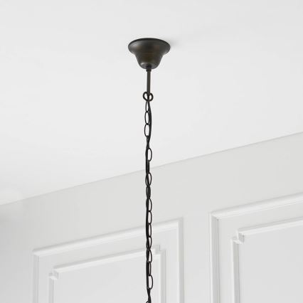 Endon 66148 - Lustr na řetězu DRAGONFLY 3xE27/60W/230V pr. 50 cm