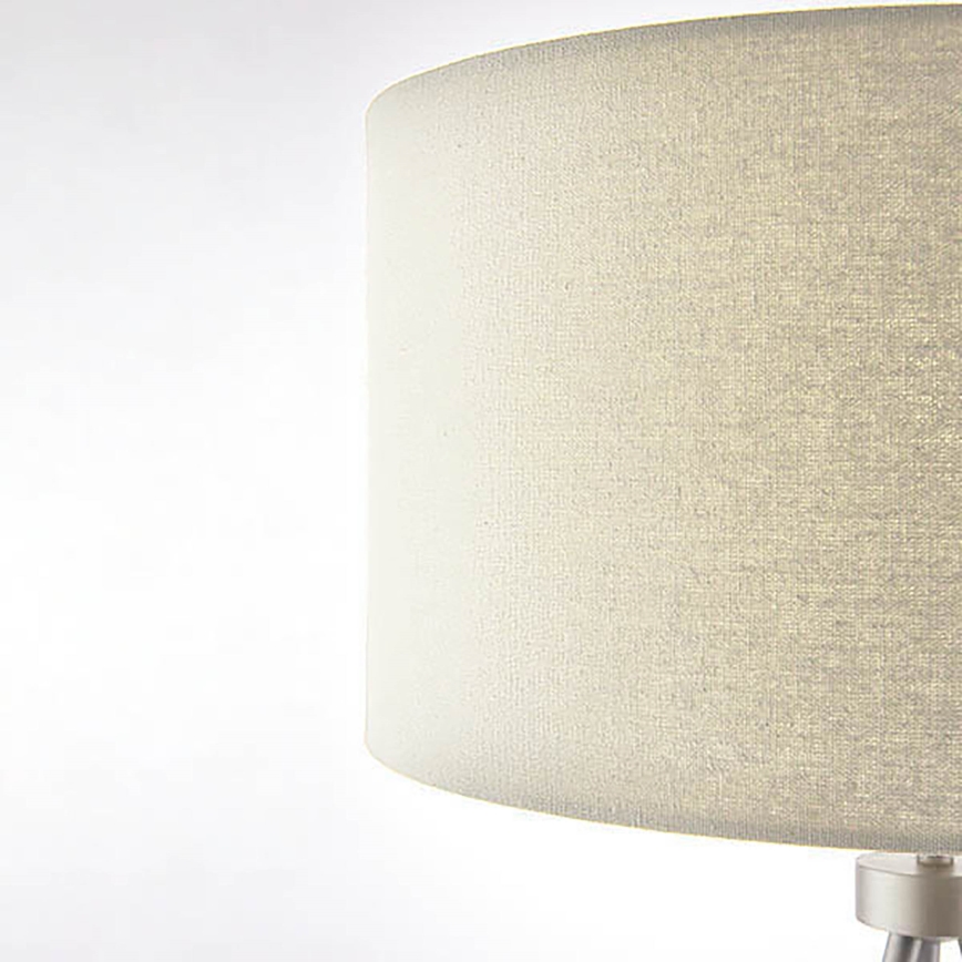 Endon 66986 - Stolní lampa TRI 1xE27/40W/230V matný chrom/krémová
