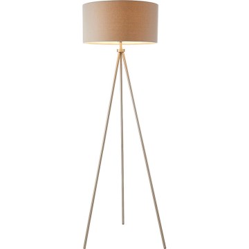 Endon 66987 - Stojací lampa TRI 1xE27/60W/230V béžová