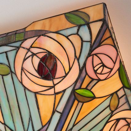 Endon 70698 - Stropní svítidlo Tiffany WILLOW 2xE27/60W/230V