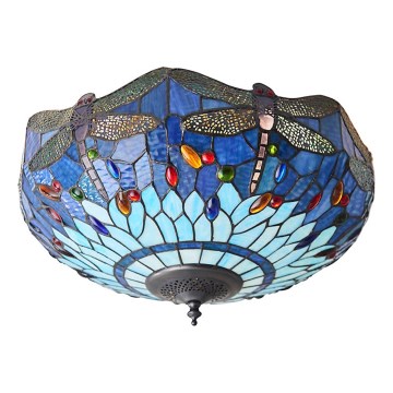 Endon 70722 - Stropní svítidlo DRAGONFLY 2xE27/60W/230V pr. 41 cm