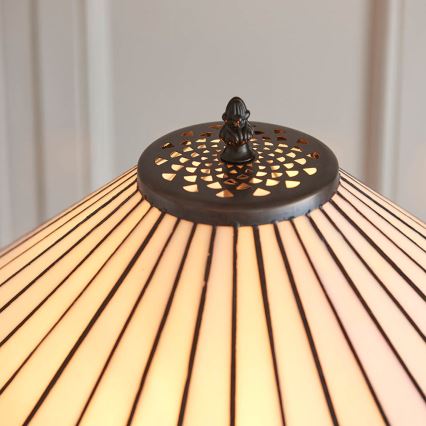 Endon 70936 - Stojací lampa FARGO 2xE27/60W/230V pr. 50 cm