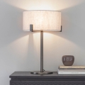 Endon 72631 - Stolní lampa HAYFIELD 1xE27/40W/230V bronzová/šedá
