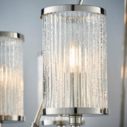 Endon 74128 - Lustr na řetězu EASTON 6xE14/6W/230V lesklý chrom