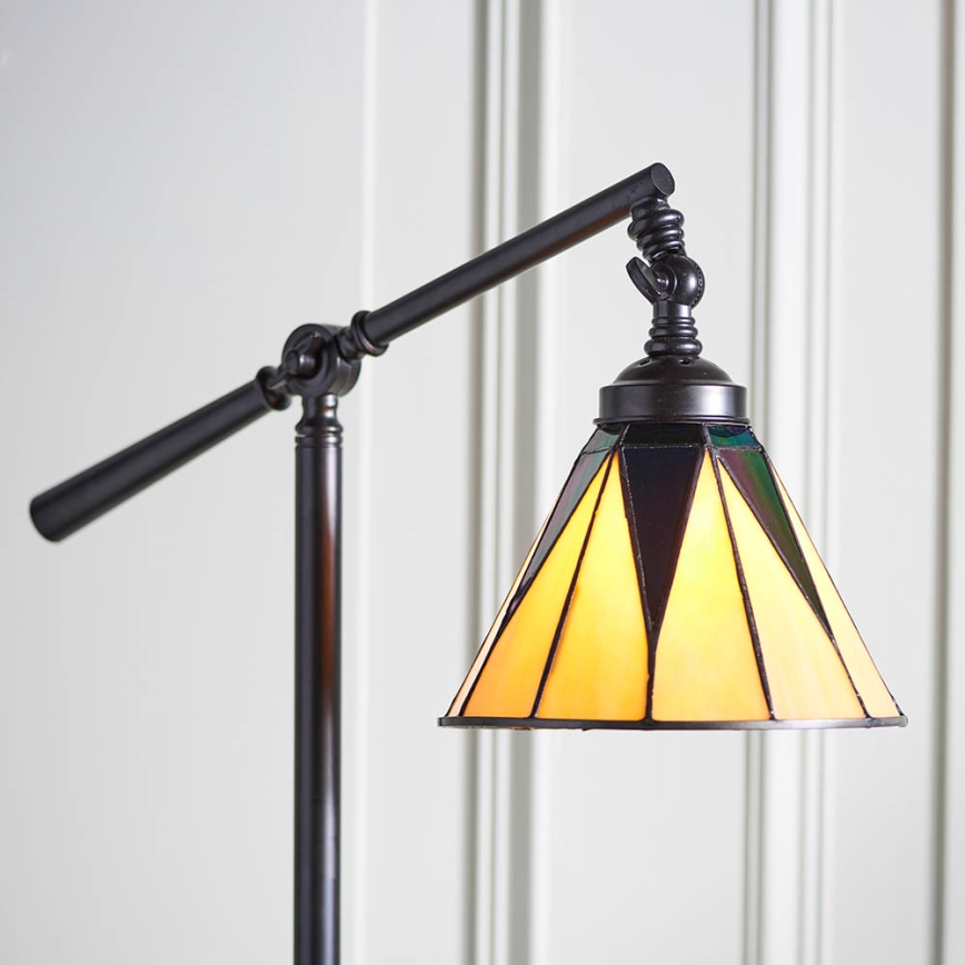 Endon 74355 - Stojací lampa DARK STAR 1xE14/40W/230V