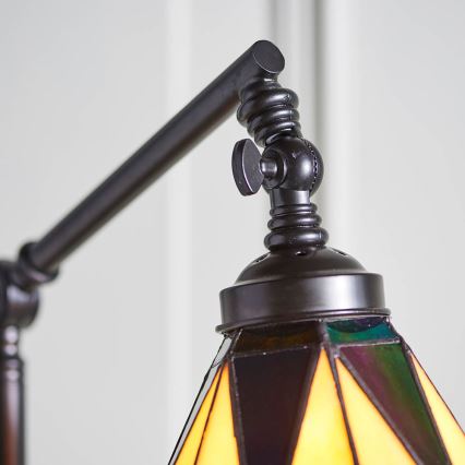 Endon 74355 - Stojací lampa DARK STAR 1xE14/40W/230V
