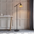 Endon 74355 - Stojací lampa Tiffany DARK STAR 1xE14/40W/230V