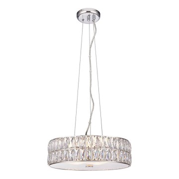 Endon 76513 - LED Lustr na lanku VERINA 5xLED/5W/230V lesklý chrom
