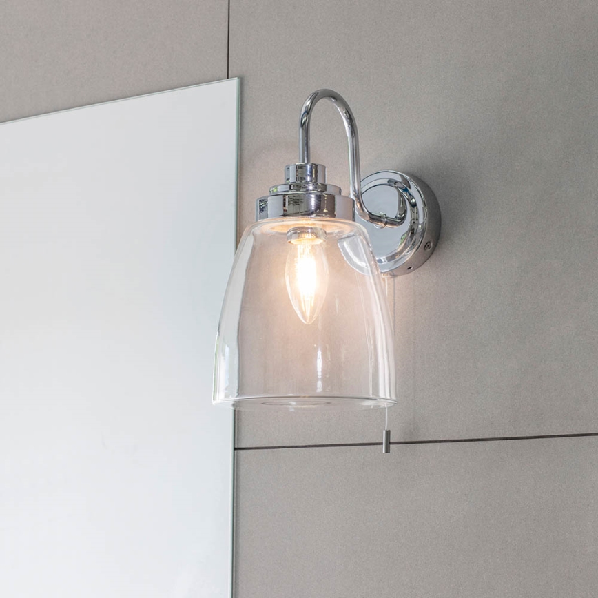 Endon 77088 - Koupelnové nástěnné svítidlo ASHBURY 1xE14/4W/230V IP44 lesklý chrom