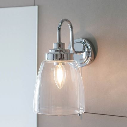 Endon 77088 - Koupelnové nástěnné svítidlo ASHBURY 1xE14/4W/230V IP44 lesklý chrom