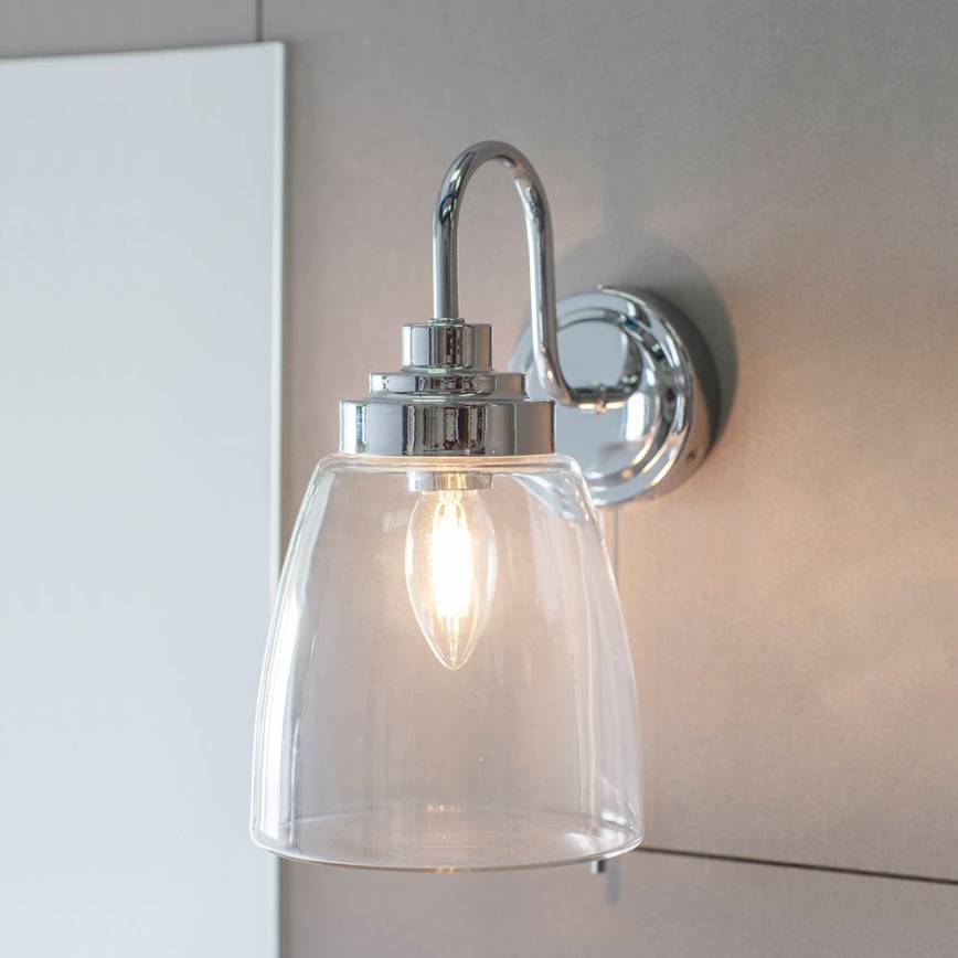 Endon 77088 - Koupelnové nástěnné svítidlo ASHBURY 1xE14/4W/230V IP44 lesklý chrom