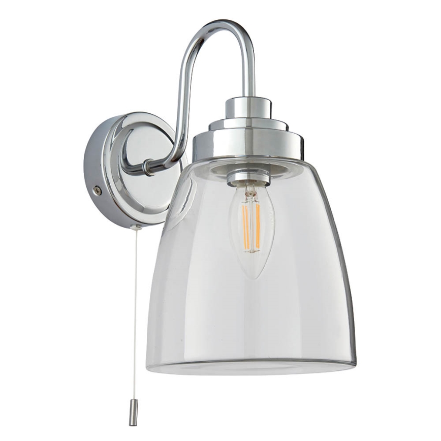 Endon 77088 - Koupelnové nástěnné svítidlo ASHBURY 1xE14/4W/230V IP44 lesklý chrom