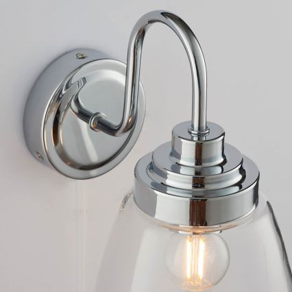 Endon 77088 - Koupelnové nástěnné svítidlo ASHBURY 1xE14/4W/230V IP44 lesklý chrom