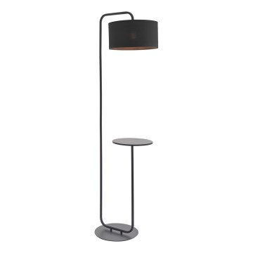 Endon 92301 - Stojací lampa LANDIS 1xE27/10W/230V černá