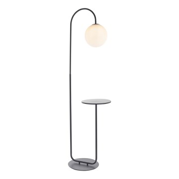 Endon 92424 - Stojací lampa HALO 1xE14/7W/230V černá/bílá
