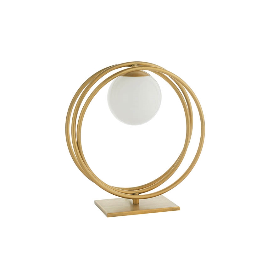 Endon 92491 - Stolní lampa EMILIO 1xG9/3W/230V zlatá/bílá