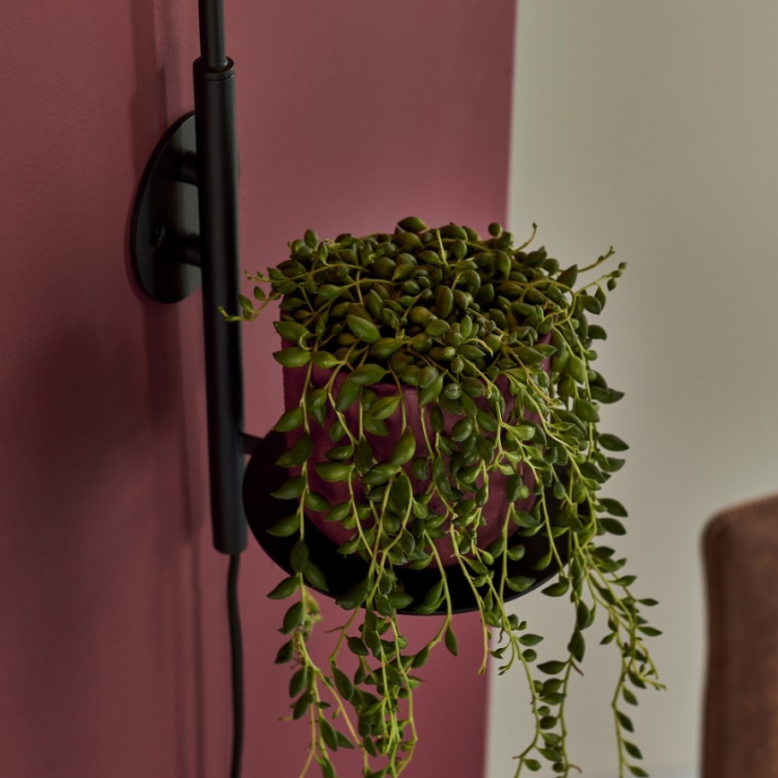 Endon 92726 - Nástěnná lampa HALO 1xG9/3W/230V černá/bílá