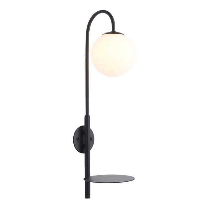 Endon 92726 - Nástěnná lampa HALO 1xG9/3W/230V černá