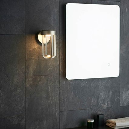 Endon 92782 - LED Koupelnové nástěnné svítidlo LED/8W/230V IP44 2700K matný chrom