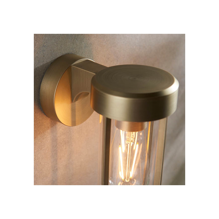 Endon 92855 - Koupelnové nástěnné svítidlo 1xE27/6W/230V IP44 mosaz