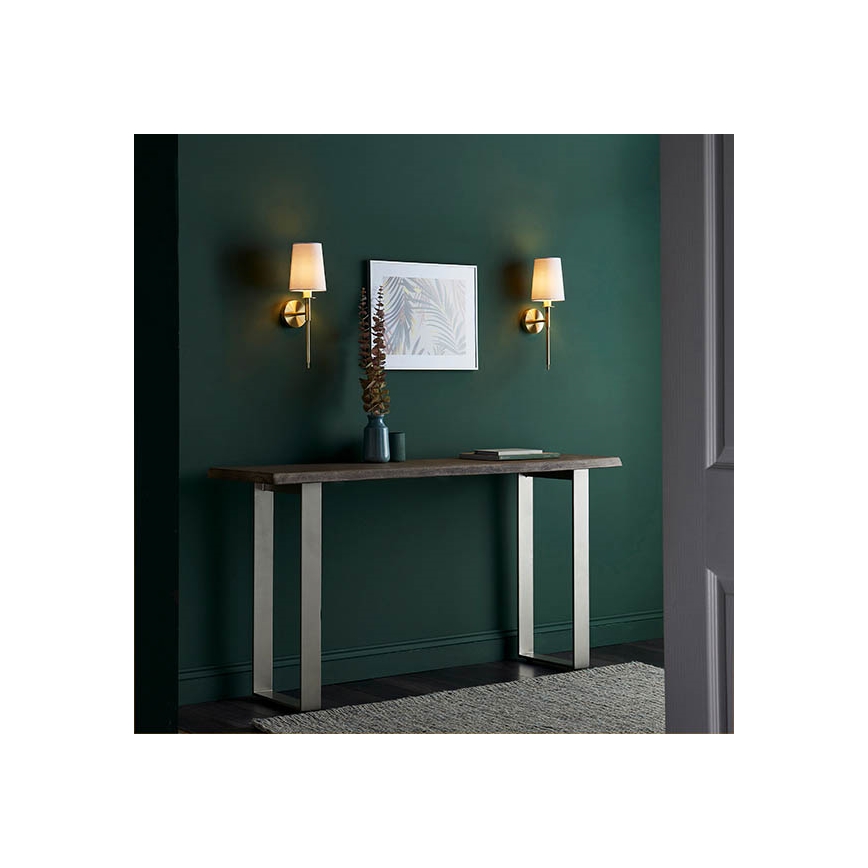 Endon 92955 - Nástěnná lampa 1xE14/6W/230V bílá/zlatá